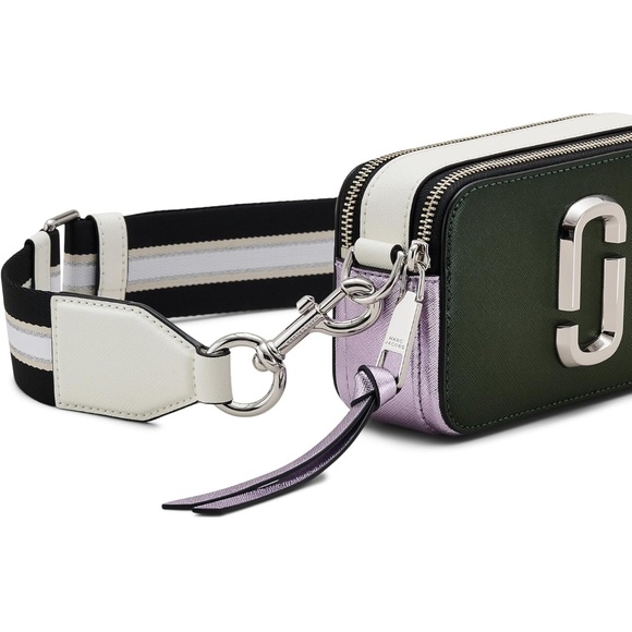 Marc Jacobs The Snapshot Leather Crossbody Bag - Ivy Multi - Picture 4 of 11